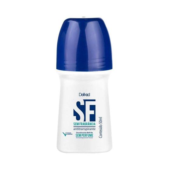 Imagem de Desodorante Delikad SF Rollon Sem Perfume 50ml