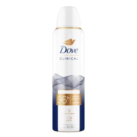 Imagem de Desodorante Dove Clinical Original Clean Aerosol Antitranspirante 96h 150ml
