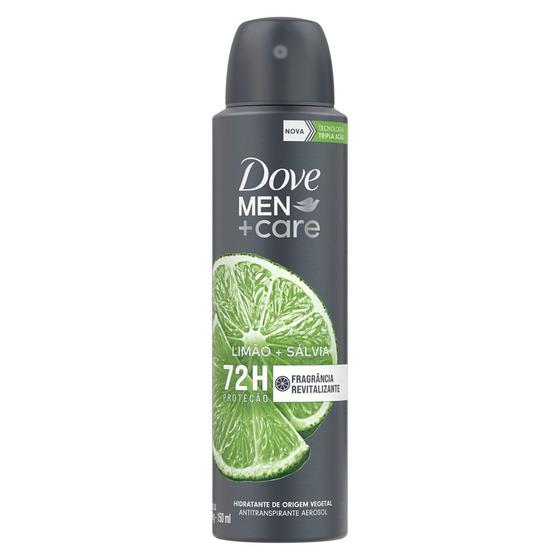 Imagem de Desodorante Dove Limão e Sálvia Men + Care Aerossol 150ml