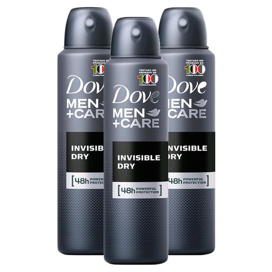 Desodorante Dove Men + Care Invisible Dry Aerosol Antitranspirante 89g Kit com três unidades é ruim? Desodorante Dove Men + Care Invisible Dry Aerosol Antitranspirante 89g Kit com três unidades é boa?
