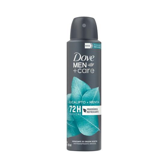 Imagem de Desodorante Dove Men Care Masculino 150ml Aerosol Eucalipto + Menta