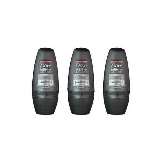 Imagem de Desodorante Dove Rollon Comfort Cuidado Total 50Ml - 3Un