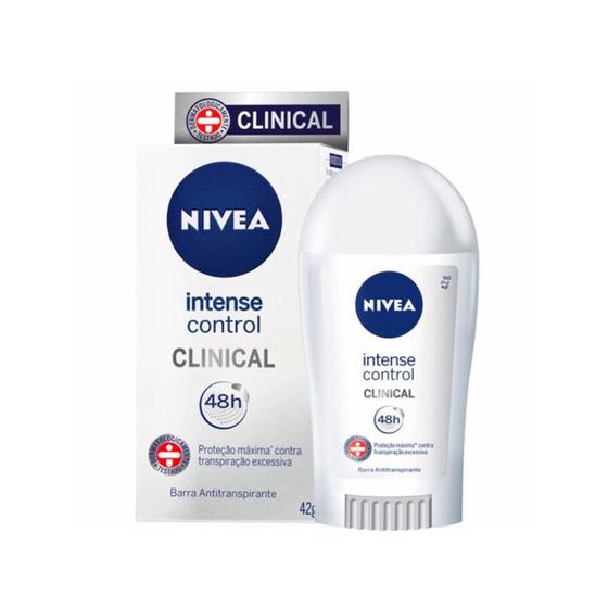 Desodorante em Barra Antitranspirante Intense Control Clinical 48h - Nivea Menor preço em Desodorante em Barra Antitranspirante Intense Control Clinical 48h - Nivea