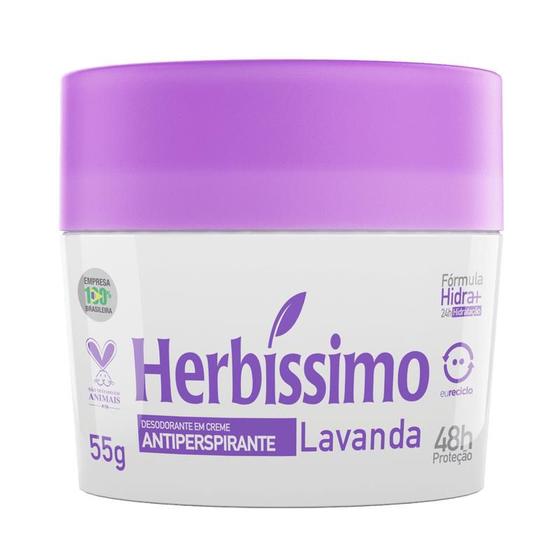 Imagem de Desodorante em Creme Herbíssimo 55g
