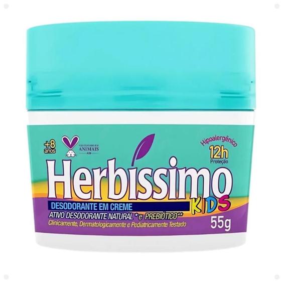 Imagem de Desodorante Em Creme Herbíssimo 55g Kids