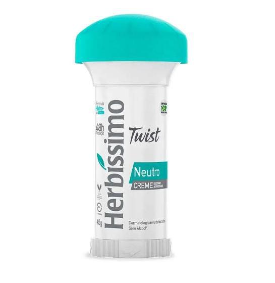 Imagem de Desodorante em Creme Stick Herbíssimo Neutro com 45g