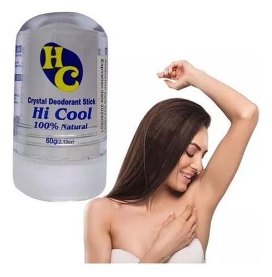 Imagem de Desodorante Em Pedra Sal Cristal 60g Unisex Hi Cool Frag - Hi Coll