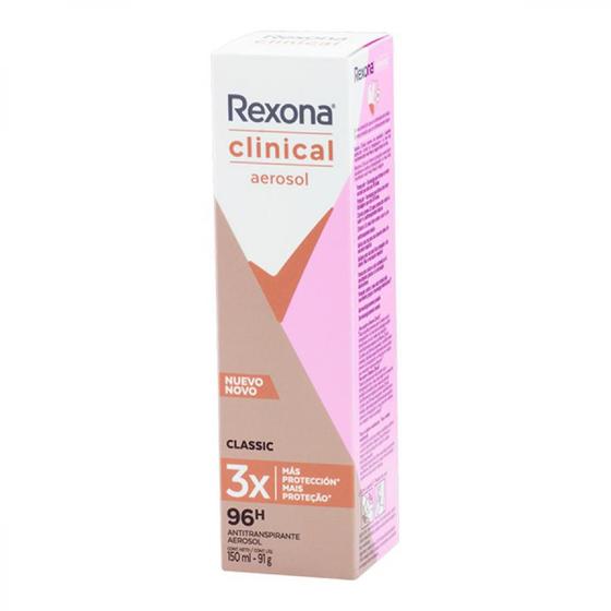 Imagem de Desodorante Feminino Rexona Clinical Classic 150ml