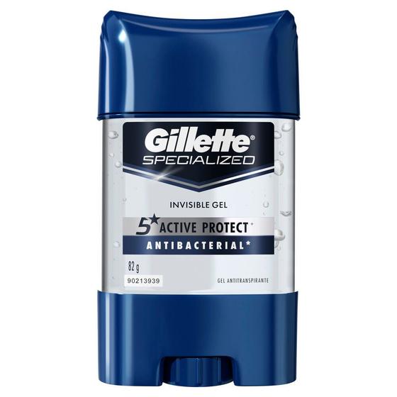 Imagem de Desodorante Gel Gillette Specialized Antibacterial 82g