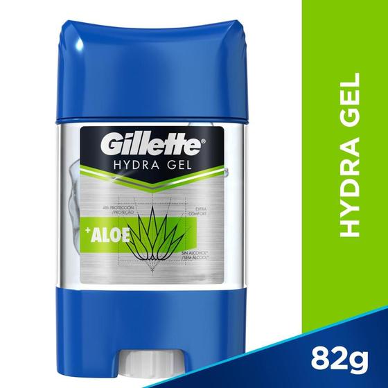 Imagem de Desodorante Gillette Antitranspirante Gel Hydra Aloe 86g