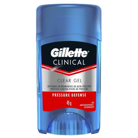 Desodorante Gillette Clinical Gel Pressure Defense 45g é ruim? Desodorante Gillette Clinical Gel Pressure Defense 45g é boa?