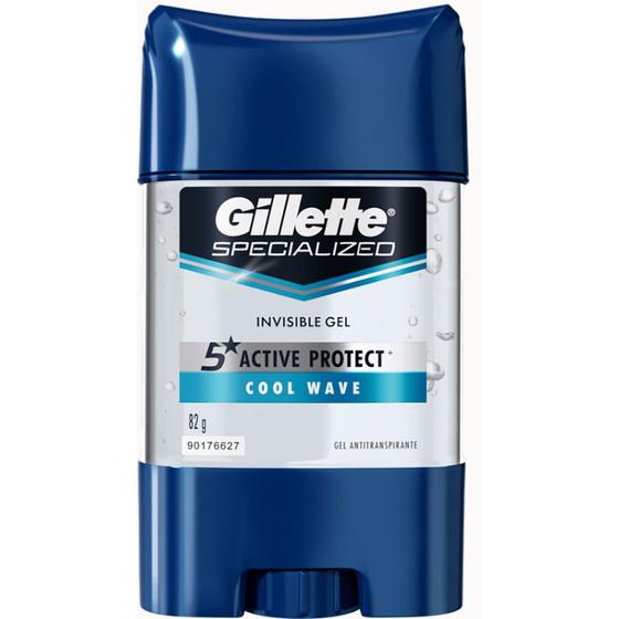 Imagem de Desodorante Gillette Cool Wave Clear Gel 82g