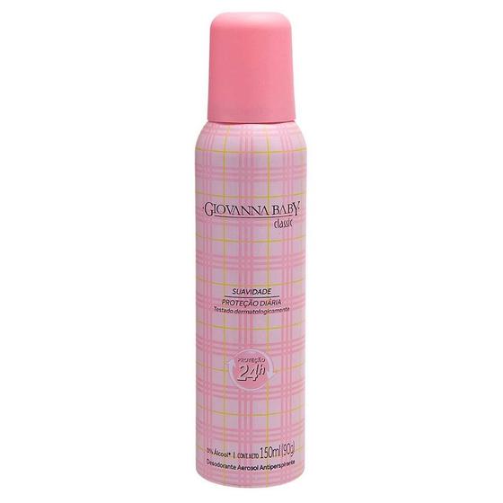 Imagem de Desodorante Giovanna Baby Aerossol Rosa 150ml