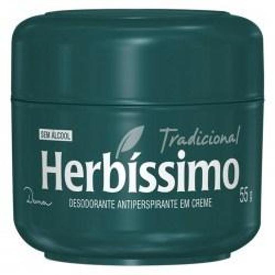 Imagem de Desodorante Herbíssimo Creme Unissex Perfumado 55g - Herbissimo