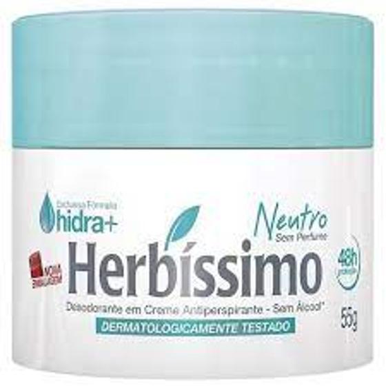 Desodorante Herbíssimo Neutro Creme Com 55 Gramas - Heer é ruim? Desodorante Herbíssimo Neutro Creme Com 55 Gramas - Heer é boa?