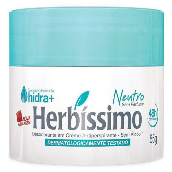 Desodorante herbissimo neutro - UTENSILIOS Menor preço em Desodorante herbissimo neutro - UTENSILIOS