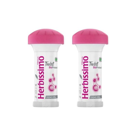 Imagem de Desodorante Herbissimo Stick Creme Bio Protect Hib 45G - 2Un