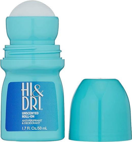 Imagem de Desodorante Hi & Dri Roll-On Antitranspirante Sem Perfume Revlon 50 ml