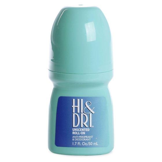 Imagem de Desodorante Hi Dri Roll On Sem Cheiro Azul -  50ml - Hi&dri