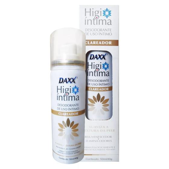 Imagem de Desodorante Íntimo Clareador Redutor de Pelos e Rejuvenescedor 50ml Daxx