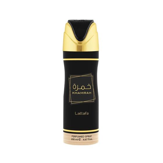 Imagem de Desodorante Khamrah Lattafa Perfume Corporal Unissex 200ml