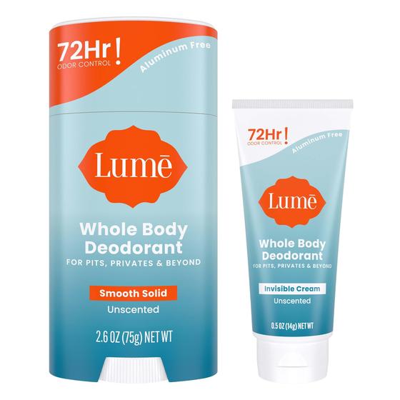 Imagem de Desodorante Lume Whole Body Invisible Cream + Solid Stick