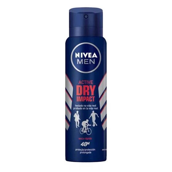 Imagem de Desodorante Masculino Aerosol Dry Impact 48h 150ml - Nivea