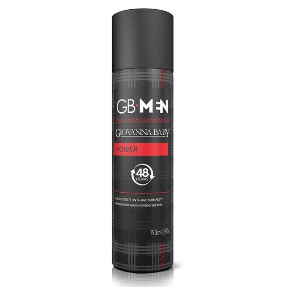 Imagem de Desodorante Masculino Aerosol Giovanna Baby Power Aerosol 150ml