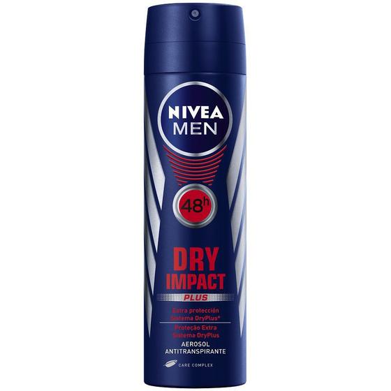 Imagem de Desodorante Masculino Nivea For Men Dry Impact Aerosol 150mL