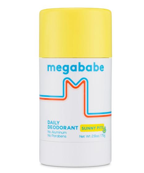 Imagem de Desodorante Megababe Daily Sunny Pits sem alumínio 75 ml