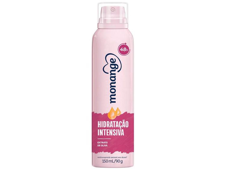 Imagem de Desodorante Monange Hidratação Intensiva Aerosol - Antitranspirante Feminino 150ml