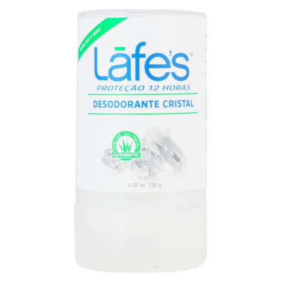 Imagem de Desodorante natural cristal stick Lafe's sem perfume 120 g