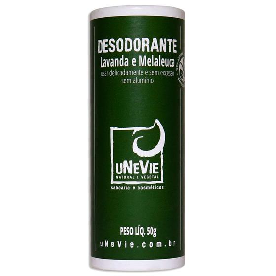 Imagem de Desodorante Natural Lavanda e Melaleuca 50g - Unevie