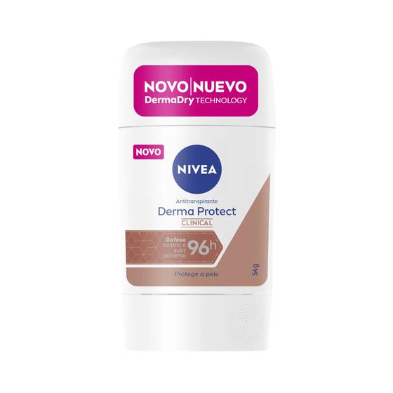 Imagem de Desodorante nivea clinical stick derma protect feminino 54g