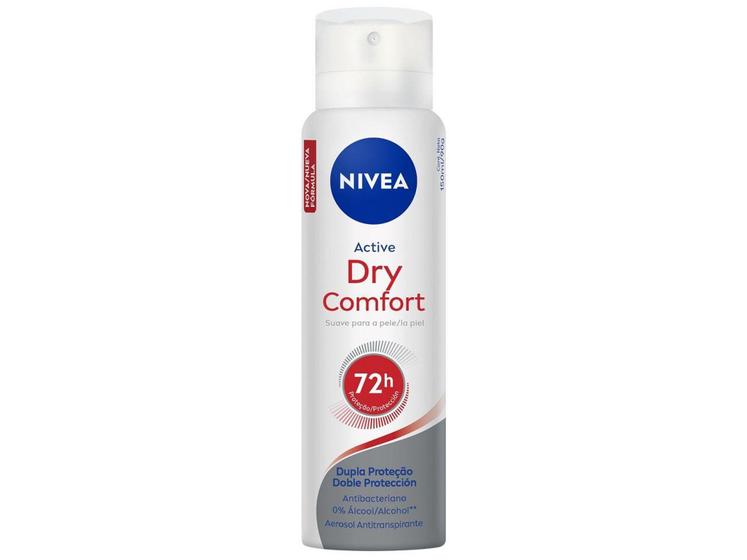 Imagem de Desodorante Nivea Dry Comfort Plus Aerossol  - Antitranspirante Feminino 150ml