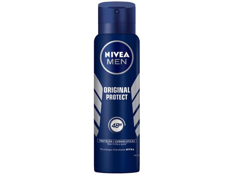 Imagem de Desodorante Nivea Men Original Protect Aerossol - Antitranspirante Masculino 150ml