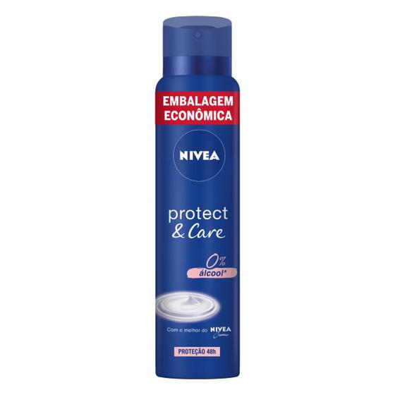 Imagem de Desodorante Nivea Protect & Care 48h Antitranspirante Aerosol 200ml