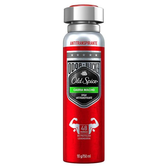 Desodorante Old Spice Cabra Macho Aerosol Antitranspirante 48h 150ml é boa?