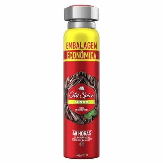 Imagem de  Desodorante Old Spice Lenha Spray Antitranspirante com 200ml