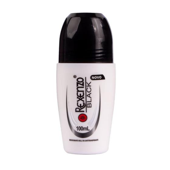 Imagem de Desodorante Rexenzo Black Roll-On 100ml