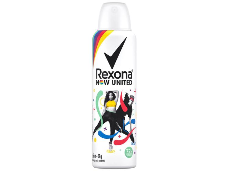 Imagem de Desodorante Rexona Aerossol Antitranspirante - Unissex Now United 150ml