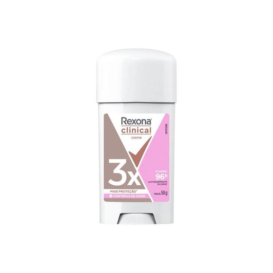 Imagem de Desodorante Rexona Creme Clinical 58g Feminino Classic