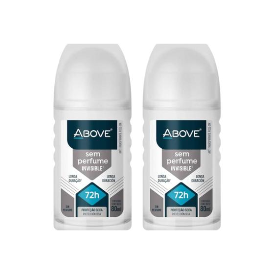 Imagem de Desodorante Roll-on Above Sem Perfume 50ml - Kit C/2un