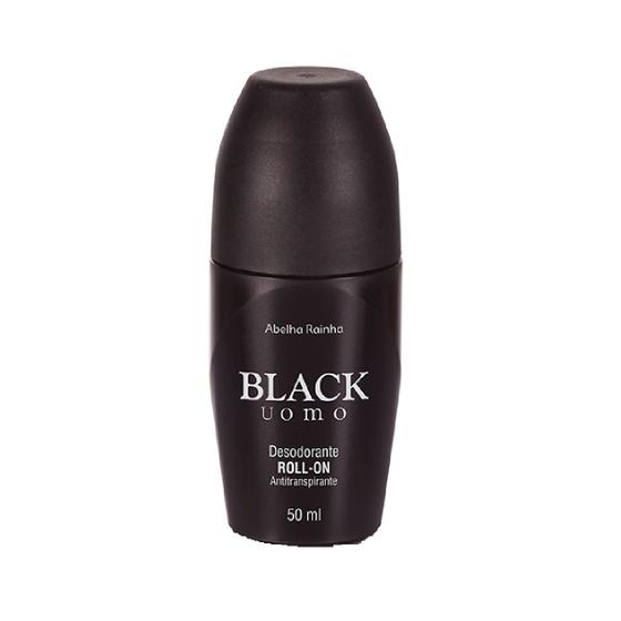Desodorante Roll-on Antitranspirante Masculino Black Uomo Abelha Rainha 50ml Menor preço em Desodorante Roll-on Antitranspirante Masculino Black Uomo Abelha Rainha 50ml