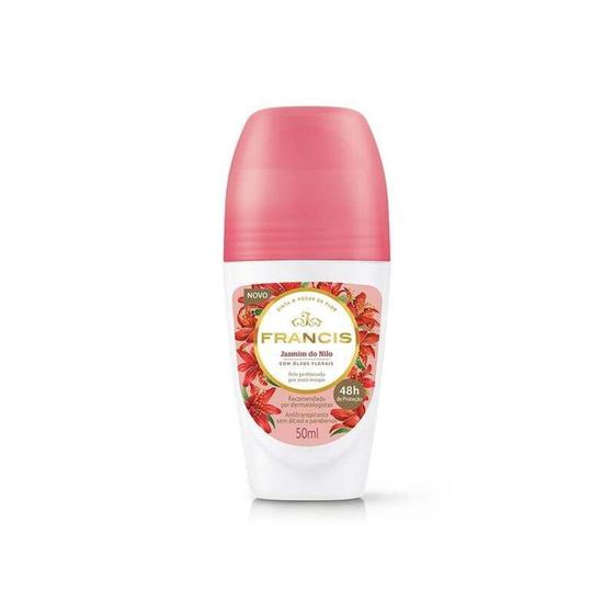 Imagem de Desodorante roll on classico vermelho 50ml - flora