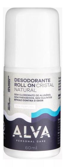 Imagem de Desodorante Roll On Cristal Sem Perfume 60ml Alva