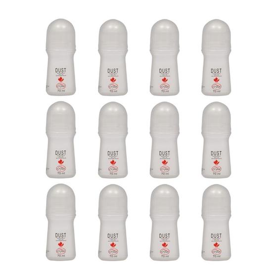 Imagem de Desodorante Roll-On Crysal 70Ml Dust - Kit Com 12Un