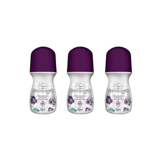 Imagem de Desodorante Roll-On Giovanna Baby Beauty 50Ml - Kit C/3Un