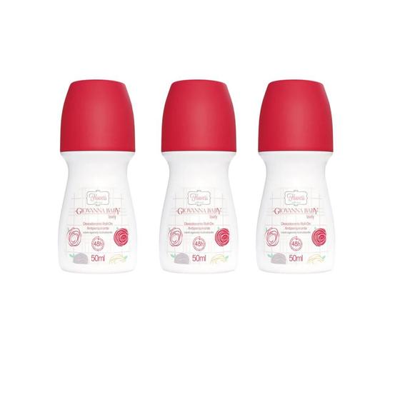 Imagem de Desodorante Roll-on Giovanna Baby Lovely 50ml  -Kit C/3un