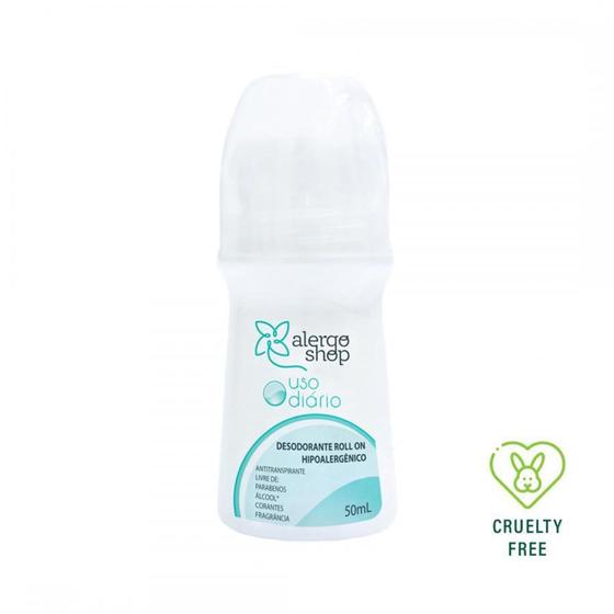 Desodorante roll-on hipoalergenico - Alergoshop Menor preço em Desodorante roll-on hipoalergenico - Alergoshop